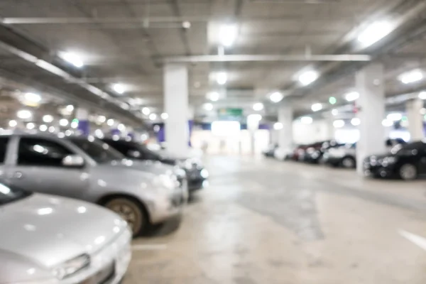 Abstract vervagen auto parkeerplaats — Stockfoto