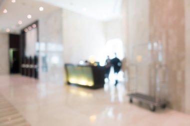 Otel lobi salonu bulanıklık