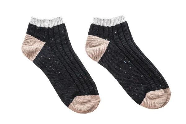 Farbige Baumwollsocken — Stockfoto