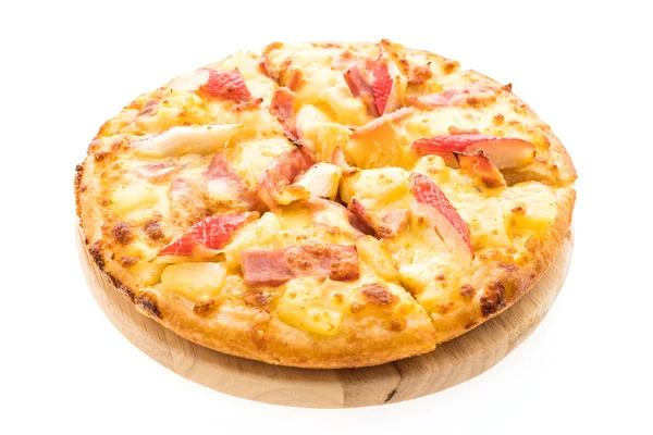 Pizza hawaiian seafood — Stock Photo, Image