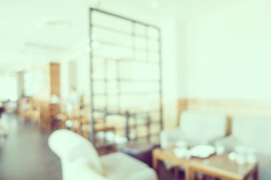 Soyut bulanıklık kahve dükkanı