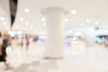 Güzel lüks alışveriş merkezi iç bulanıklık