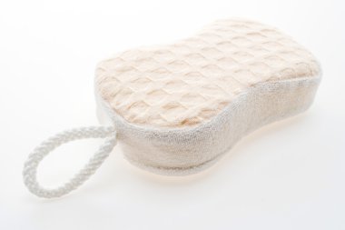 Beyaz banyo süngeri