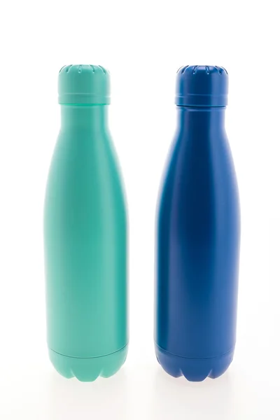 Stainless vacuum bottles — Stock Photo, Image