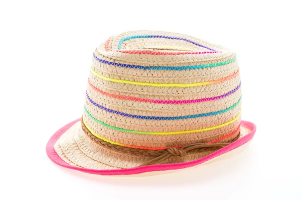 Cappello da spiaggia di paglia — Foto Stock