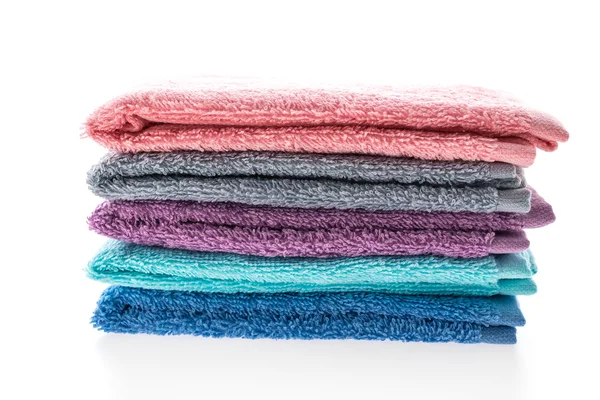 Pilha de toalha de banho — Fotografia de Stock