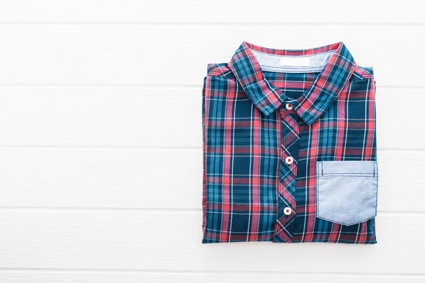 Tartan or Plaid shirt — Stock Photo, Image