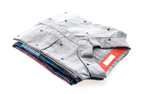 Camisa de algodão cinza — Fotografia de Stock