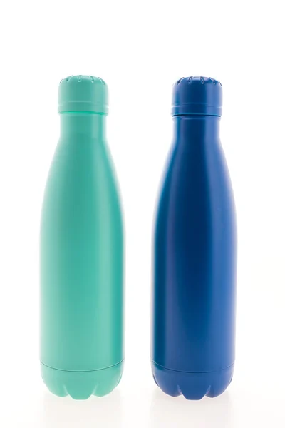 Stainless vacuum bottles — Stock Photo, Image