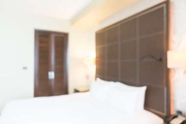 otel yatak odası iç bulanıklık