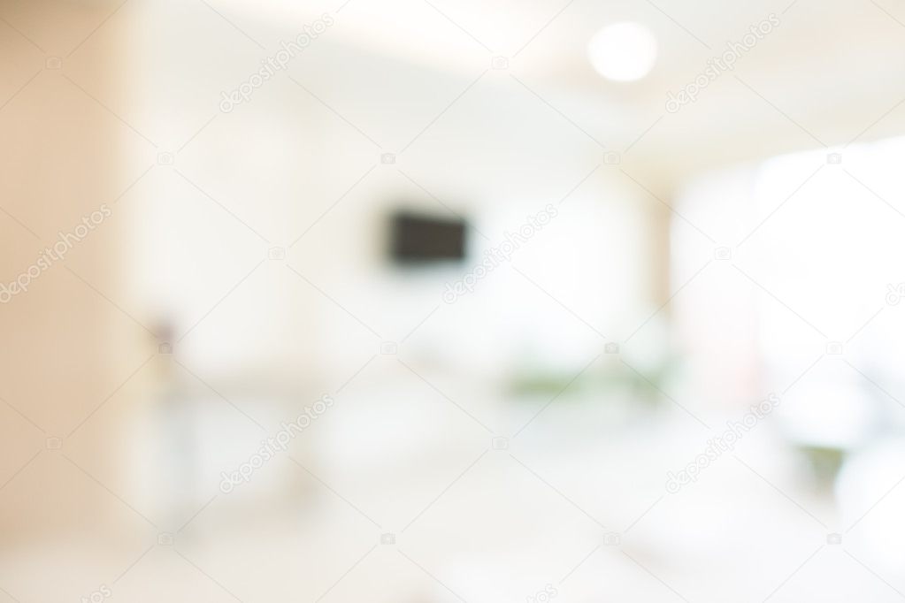 blur hospital and clinic interior
