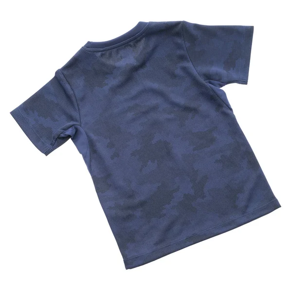 T-shirt azul para roupas — Fotografia de Stock