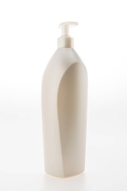 Boş kozmetik ve losyonu şişesi