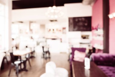 Soyut bulanıklık kahve dükkanı