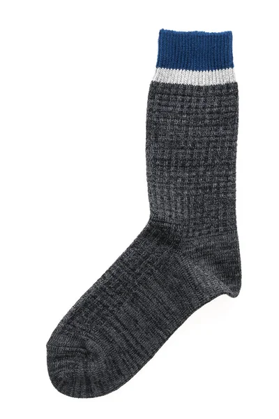 Socke isoliert auf weiß — Stockfoto