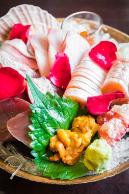 sashimi deniz ürünleri seti