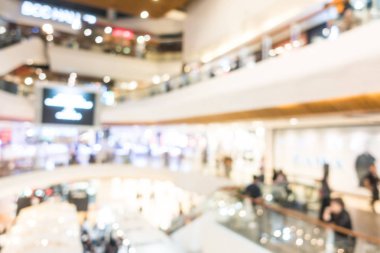 Soyut bulanık alışveriş merkezi