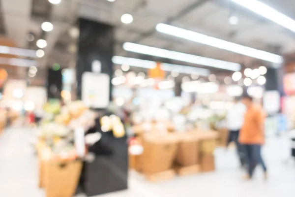 Supermercado de borrão abstrato — Fotografia de Stock