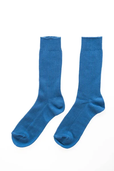 Nové ponožky izolované na bílém — Stock fotografie