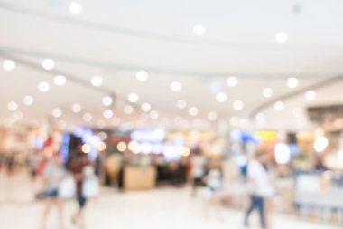 Güzel lüks alışveriş merkezi iç bulanıklık