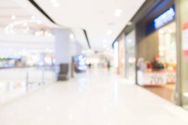 Soyut bulanık alışveriş merkezi