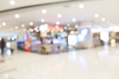 Güzel lüks alışveriş merkezi iç bulanıklık