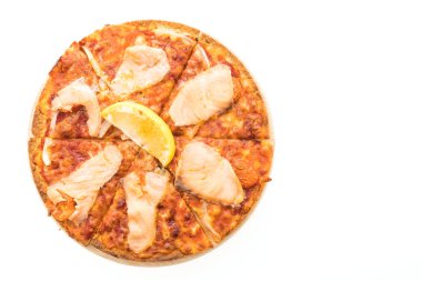 Pizza füme somon