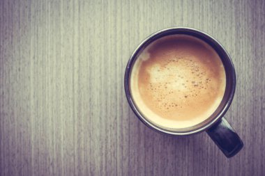 siyah kahve fincanı