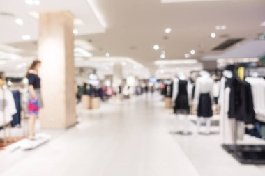 Soyut bulanık alışveriş merkezi