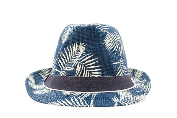 Słomkowy kapelusz plażowy — Zdjęcie stockowe