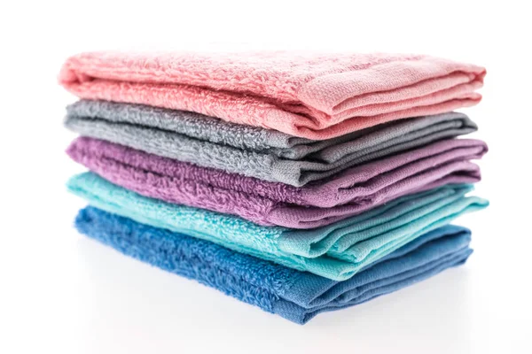 Pila di asciugamano da bagno — Foto Stock