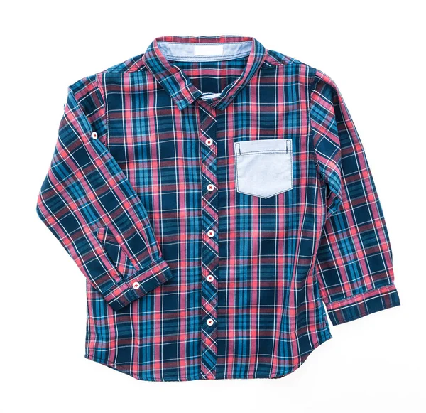 Katoen Plaid shirt — Stockfoto