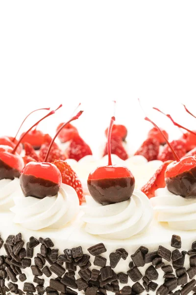 tatlı pasta tatlı üstüne kiraz ile