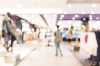 Soyut bulanık alışveriş merkezi