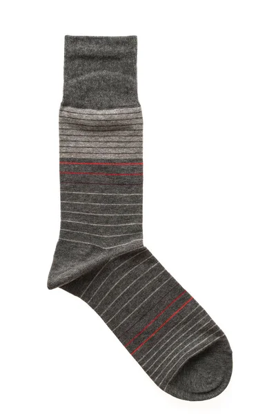 Шкарпетка ізольована на білому — стокове фото