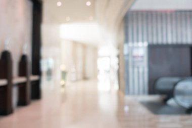 Otel lobi salonu bulanıklık