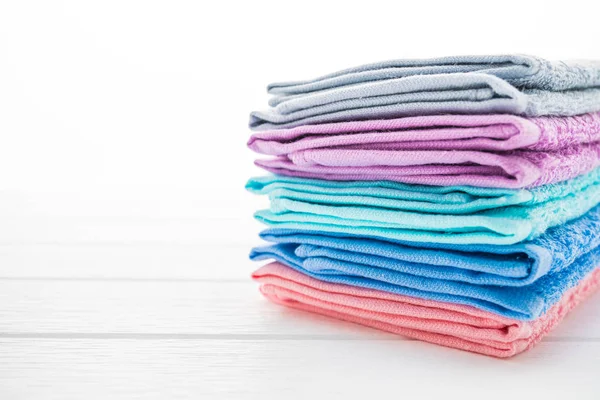 Renkli banyo havlusu