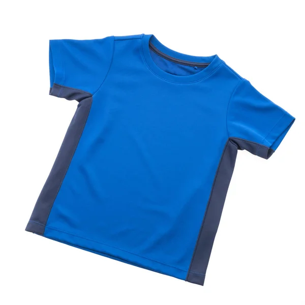 T-shirt bleu pour vêtements — Photo