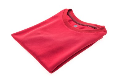 Kırmızı tişörtlü giyim için