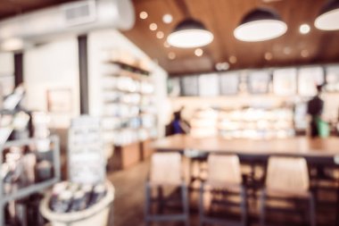 Kahve Dükkanı kafe bulanıklık