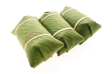 Tay tatlı tatlı yapışkan pirinç ile 