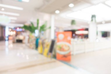 Soyut bulanık alışveriş merkezi