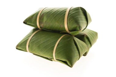 Tay tatlı tatlı yapışkan pirinç ile 