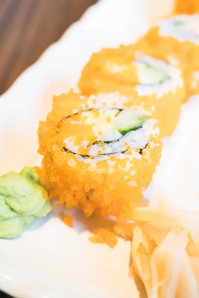 Στυλ Σούσι Ιαπωνική τροφίμων — Φωτογραφία Αρχείου