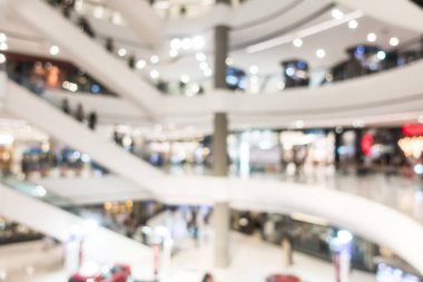 Soyut bulanık alışveriş merkezi