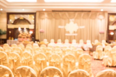 Grand balo salonu düğün bulanıklık