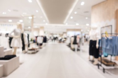 Soyut bulanık alışveriş merkezi