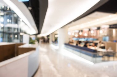 Soyut bulanık alışveriş merkezi 