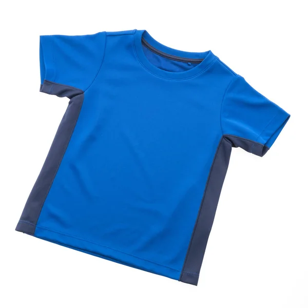 T-shirt bleu pour vêtements — Photo