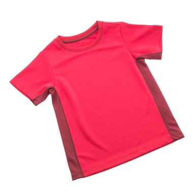 Kırmızı tişörtlü giyim için